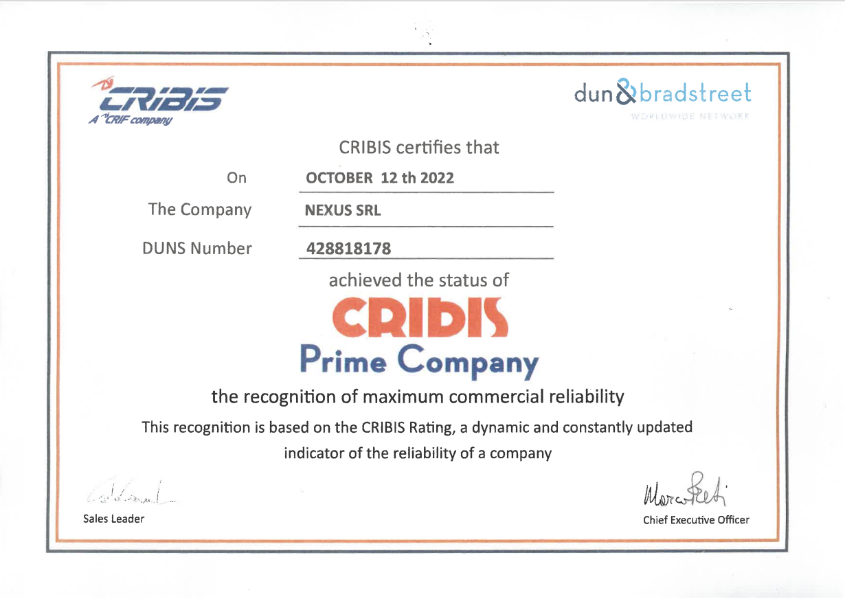 CRIBIS Prime Company (ENG)
