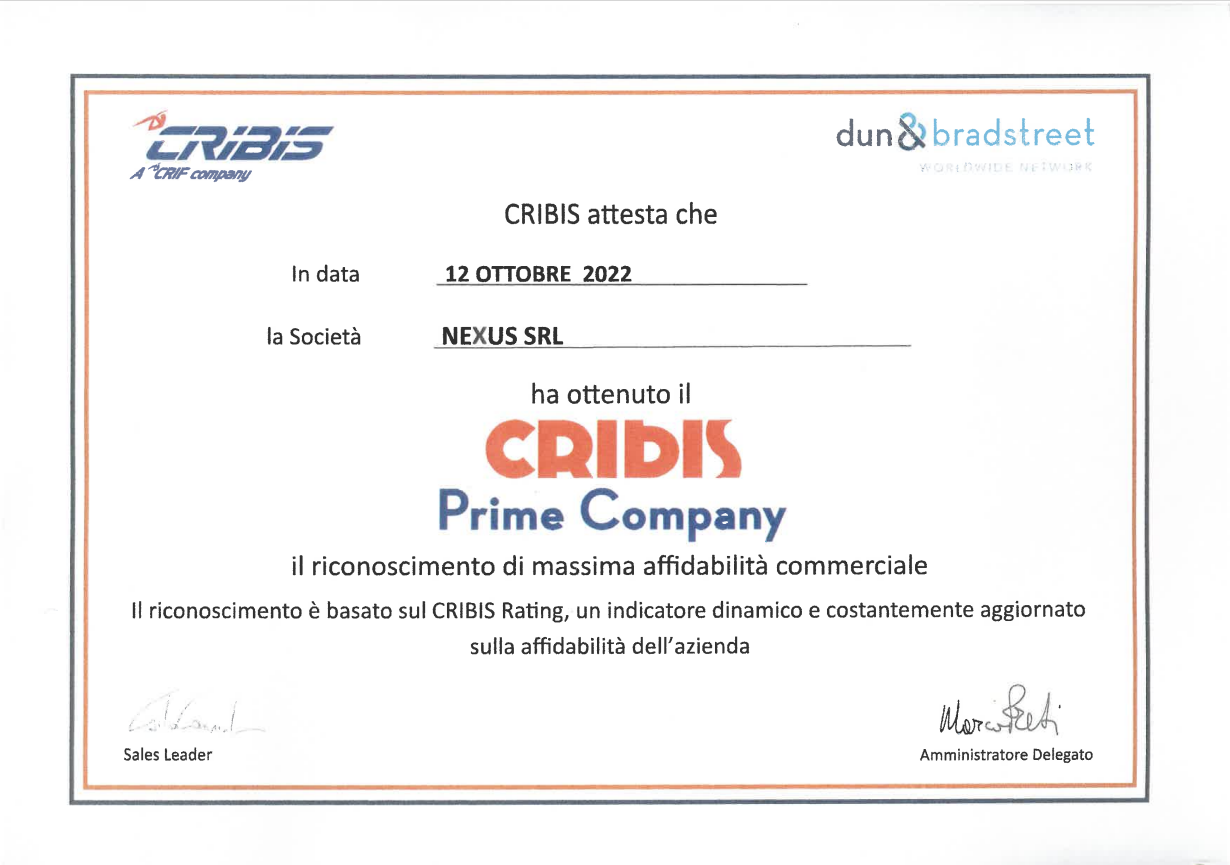 CRIBIS Prime Company (ITA)